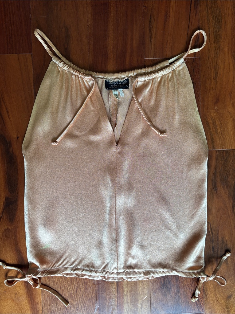 Vintage Patty Woodard silk camisole
